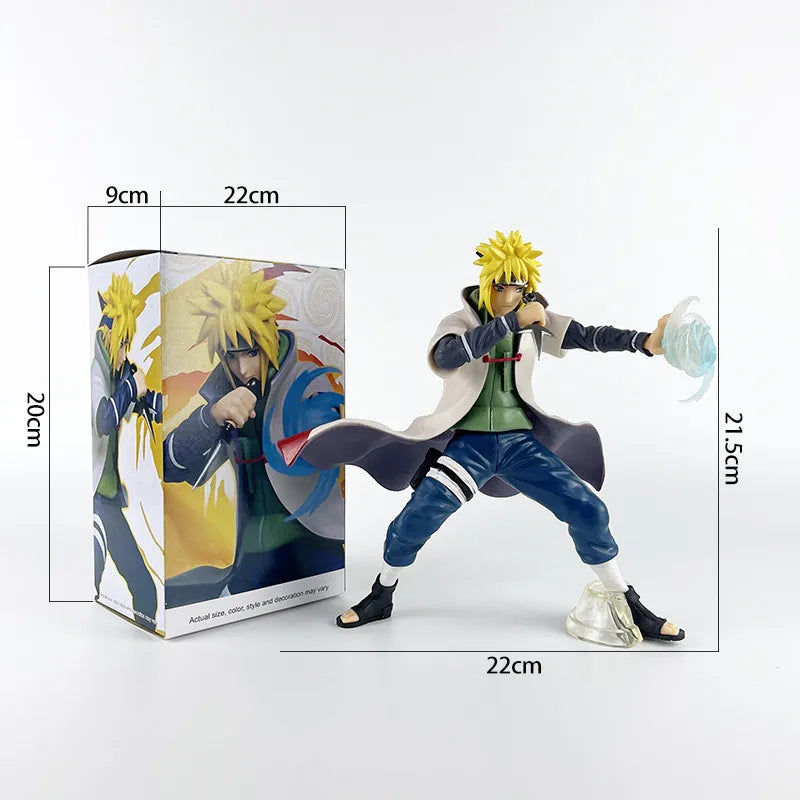 Naruto Action Figure - Minato Namikaze Battle Form with Rasengan