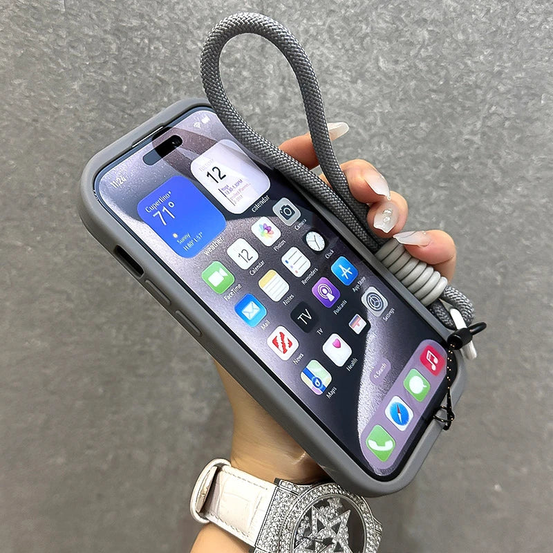 Hybrid iPhone Case - Lens Cover Kickstand Case